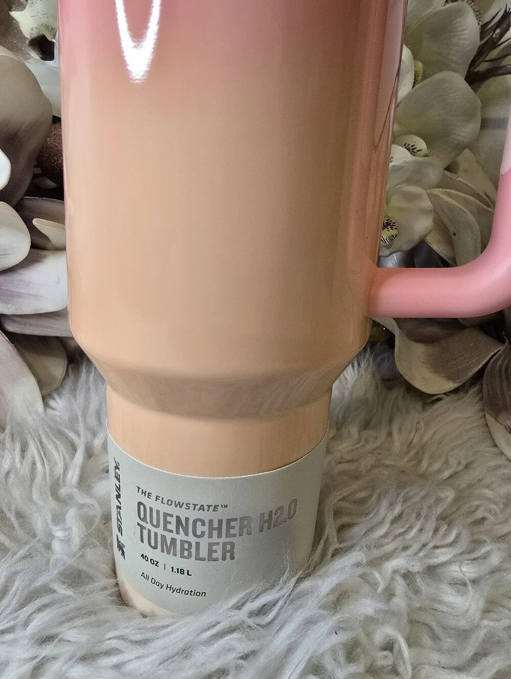 Stanley Quencher H2.0 FlowState Tumbler 40oz PINK MESA SUNSET LIMITED EDITION